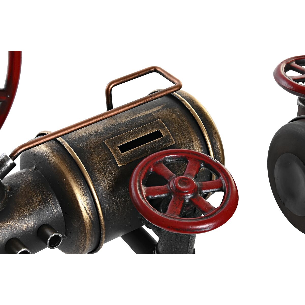 Настольные часы DKD Home Decor Серебристый Позолоченный Железо Vintage 40 x 20 x 26 cm (2 штук)-4