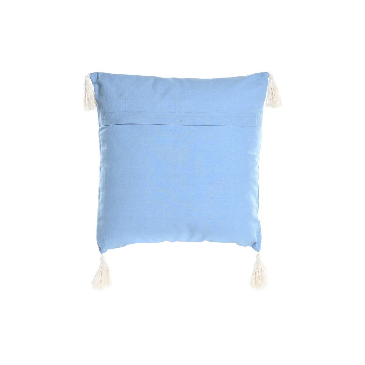 Kissen DKD Home Decor 40 x 15 x 40 cm Blau Weiß-2