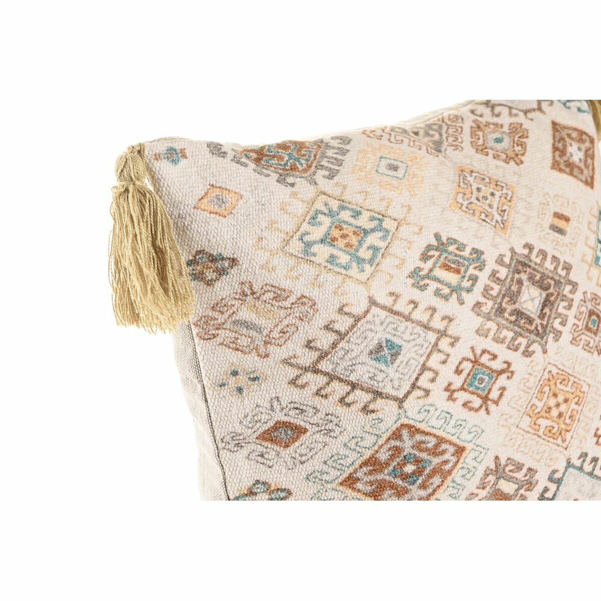 Cuscino DKD Home Decor beige quadrato 40 x 15 x 40 cm-3