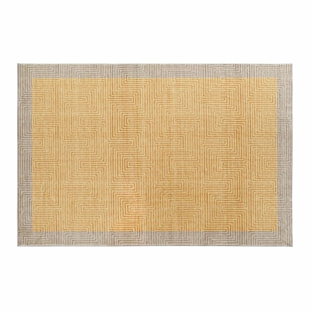Ковер DKD Home Decor Жёлтый (160 x 230 x 0,7 cm)