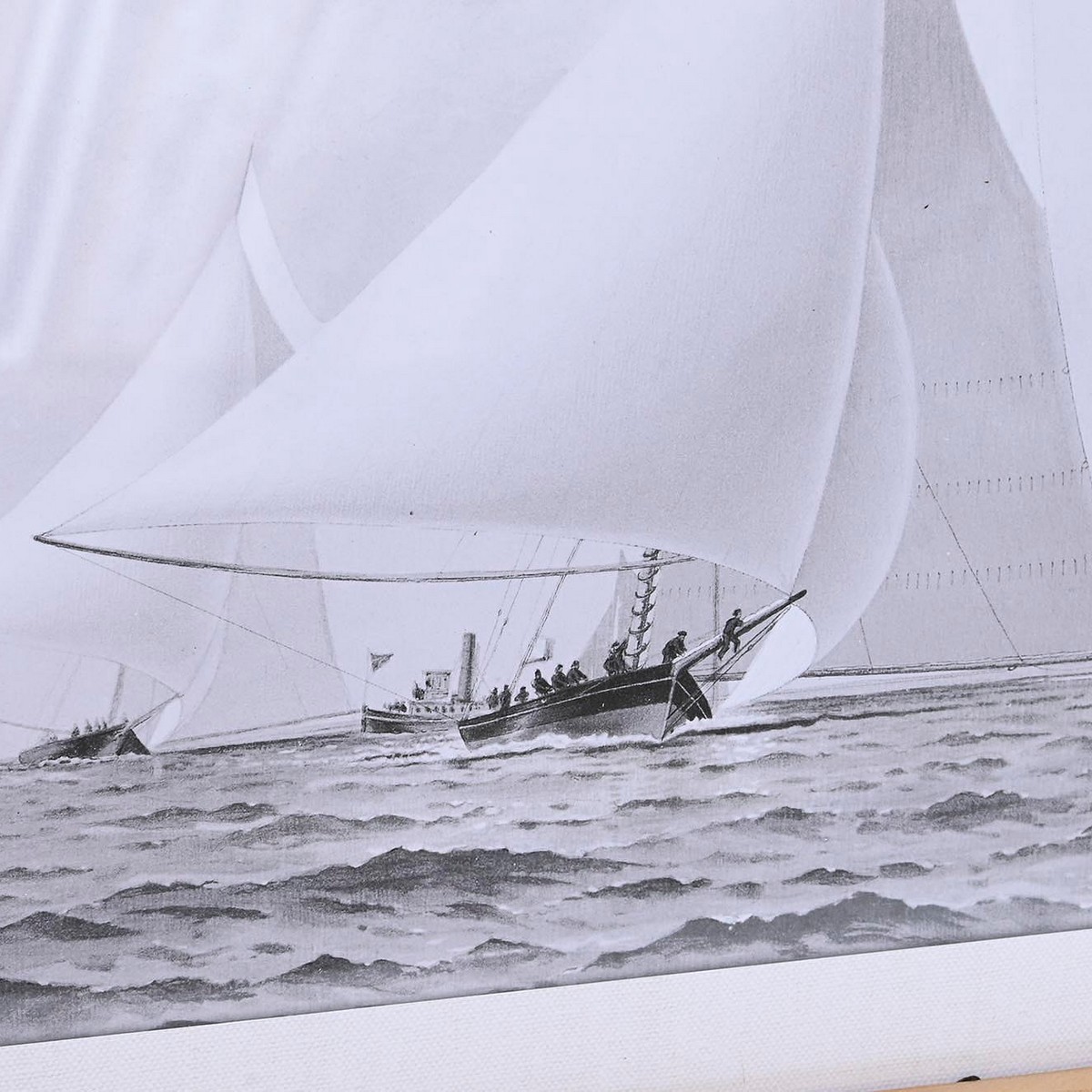 Картина DKD Home Decor Ель Стеклянный 70 x 55 x 2 cm 70 x 2 x 55 cm Barco (4 Предметы)-2