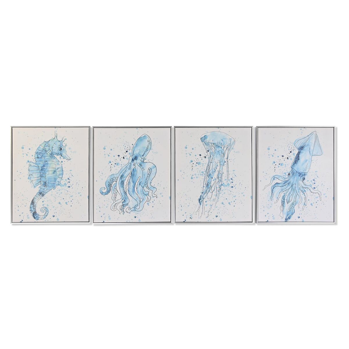 Сурет DKD Home Decor Жерорта теңізі Теңіз 40 x 2,5 x 50 см (4 дана)