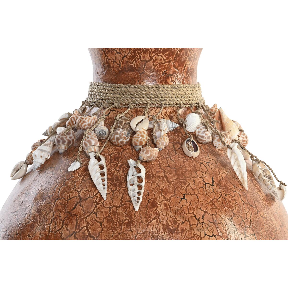 Кувшин DKD Home Decor Разноцветный Бамбук Раковины 30 x 30 x 32 cm (2 штук)-3
