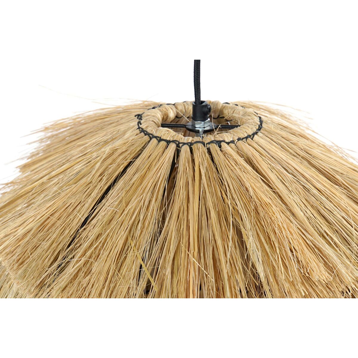 सीलिंग लैंप डीकेडी होम डेकोर नेचुरल मेटल 40 डब्ल्यू जूट (45 x 45 x 55 सेमी)-4