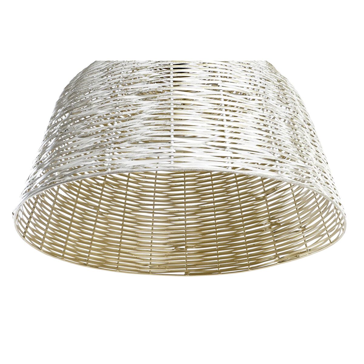 Ceiling Light DKD Home Decor White Gold Plated Iron 50 W 51 x 51 x 38 cm-4
