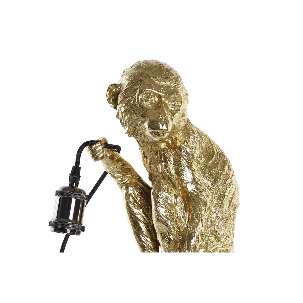 Floor Lamp DKD Home Decor Gold Plated Resin 50 W (26.5 x 20.5 x 93 cm)-3