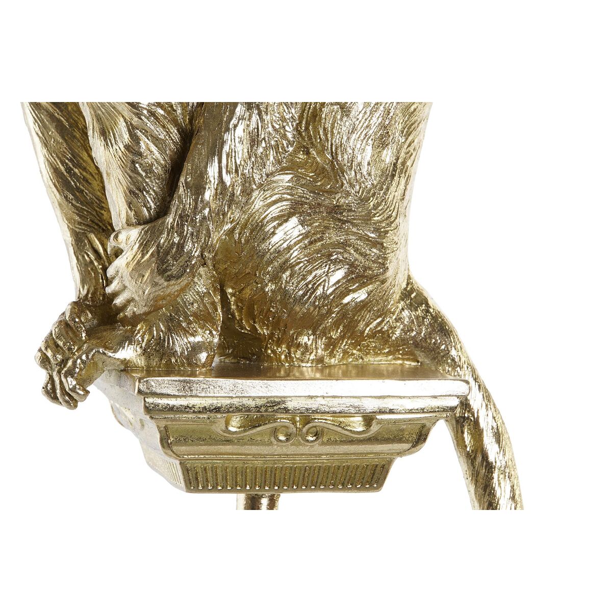 Floor Lamp DKD Home Decor Gold Plated Resin 50 W (26.5 x 20.5 x 93 cm)-5