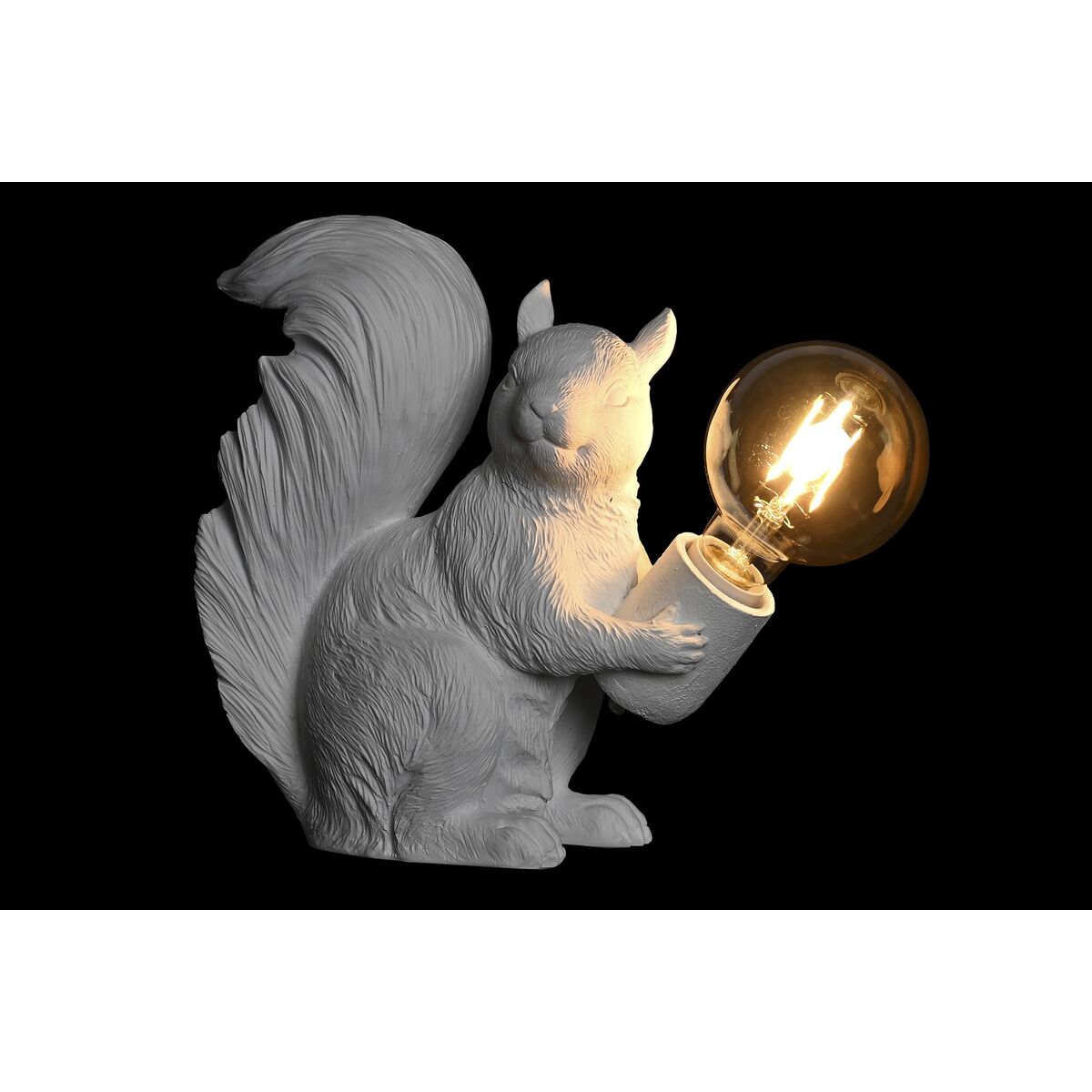 टेबल लैंप डीकेडी होम डेकोर व्हाइट राल 50 डब्ल्यू 220 वी 26 x 13। 5 x 28 सेमी-2