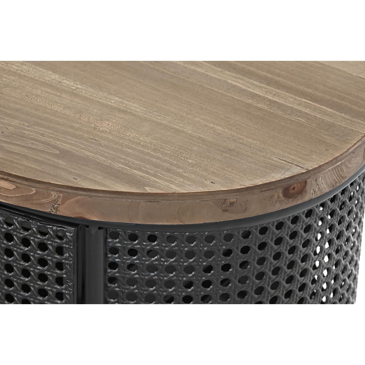 Night Table DKD Home Decor Spruce Metal (53 x 35 x 51 cm)-4