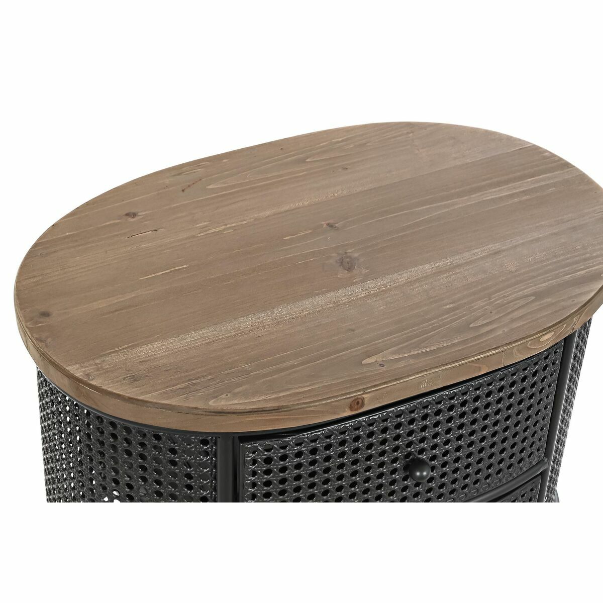 Night Table DKD Home Decor Spruce Metal (53 x 35 x 51 cm)-5