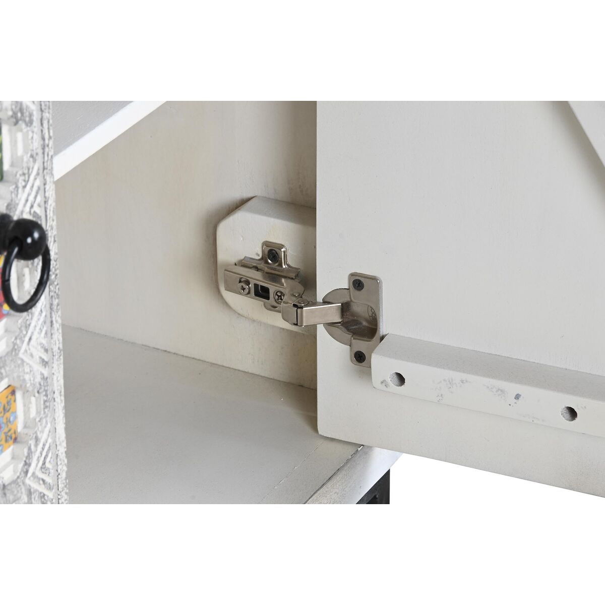 Устройство DKD Home Decor Керамика Серый Белый Древесина манго (150 x 38 x 80 cm)-5