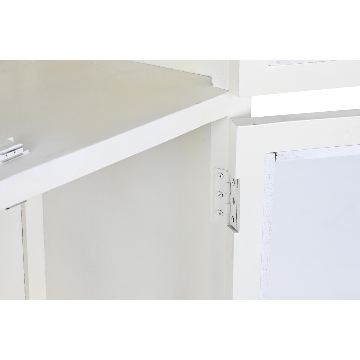 Дисплей-стенд DKD Home Decor 89 x 40 x 200 cm Стеклянный Древесина манго-6