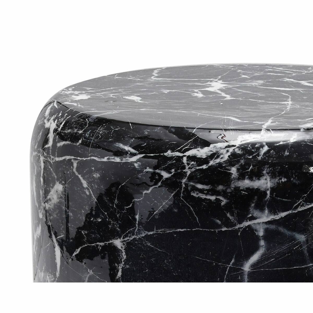 Mesa auxiliar DKD Home Decor Hierro negro 50 x 50 x 45 cm-2