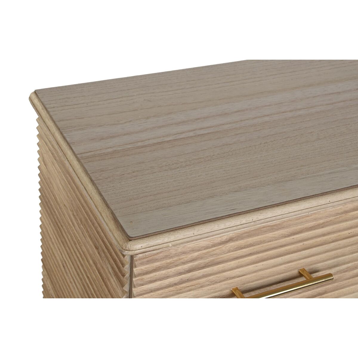 Комод DKD Home Decor Позолоченный Светло-коричневый Древесина павловнии Деревянный MDF Scandi 77 x 40 x 76 cm 75 x 40 x 76 cm-6