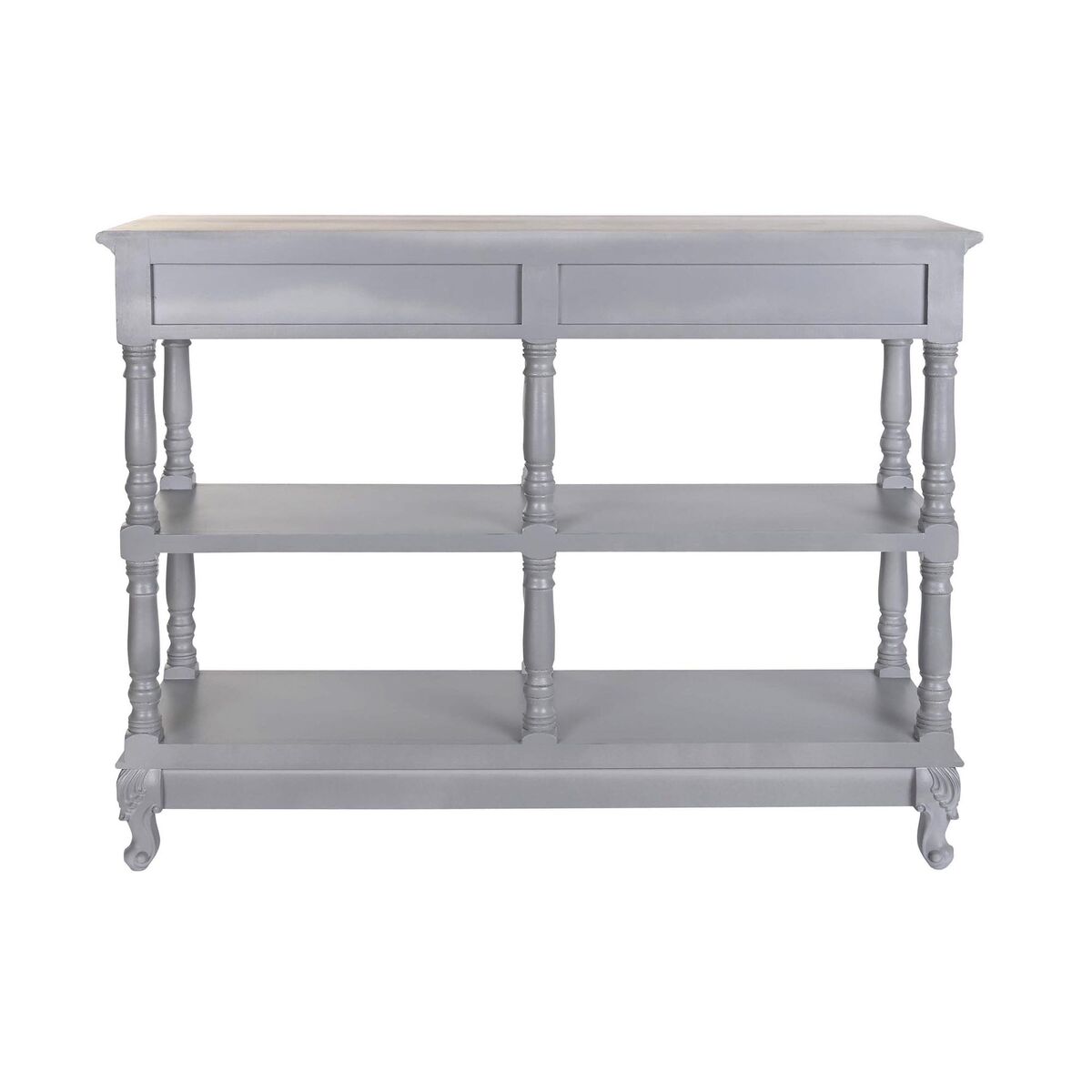 Device DKD Home Decor 117 x 39 x 89 cm Grey Natural Pavlovnia Wood Wooden MDF-2