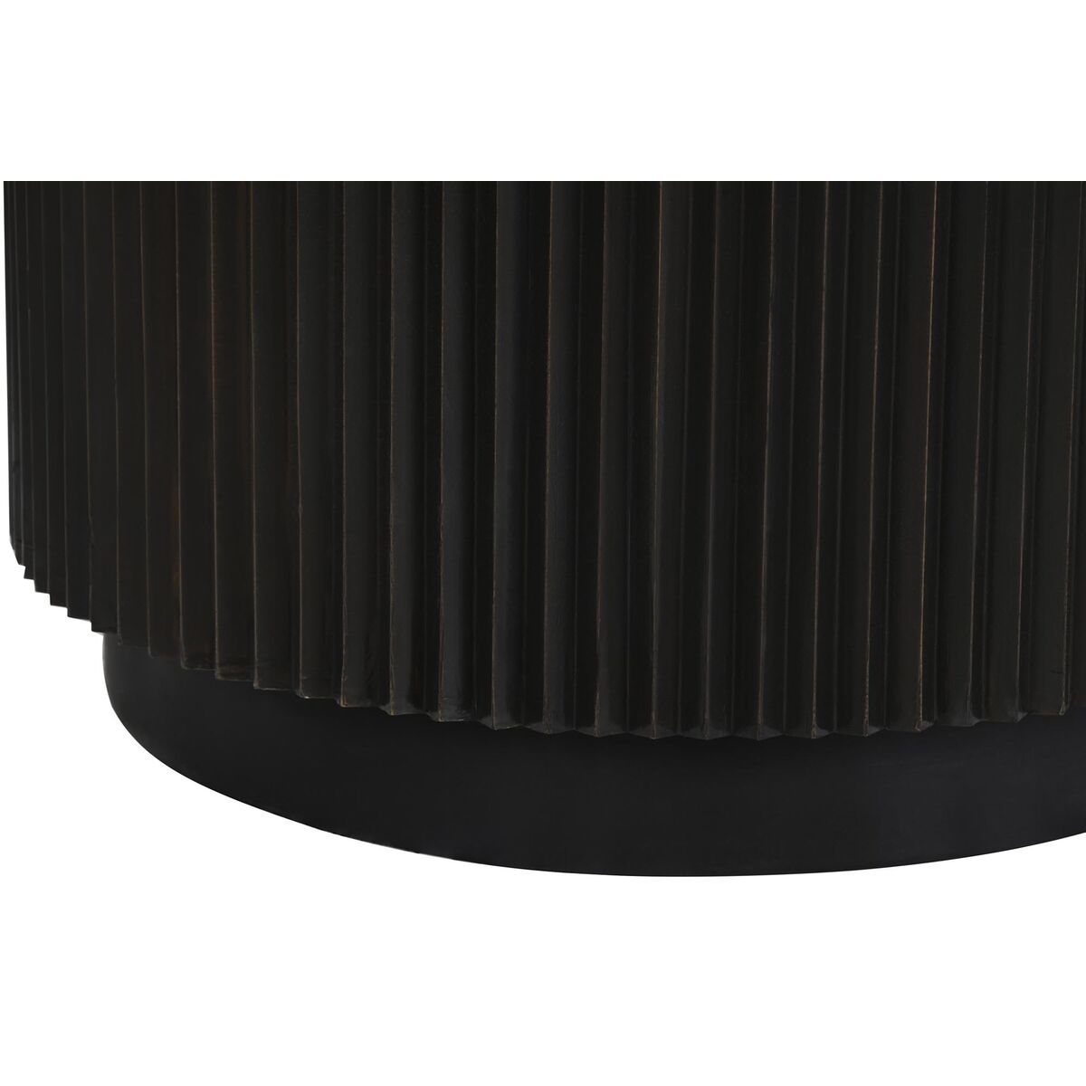 Кофейный столик DKD Home Decor Чёрный 61 x 61 x 47,5 cm Металл Мрамор-3