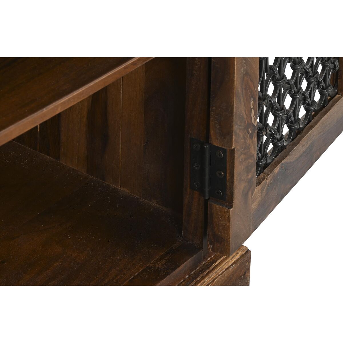 Устройство DKD Home Decor Деревянный Металл Темно-коричневый (90 x 40 x 90 cm)-8