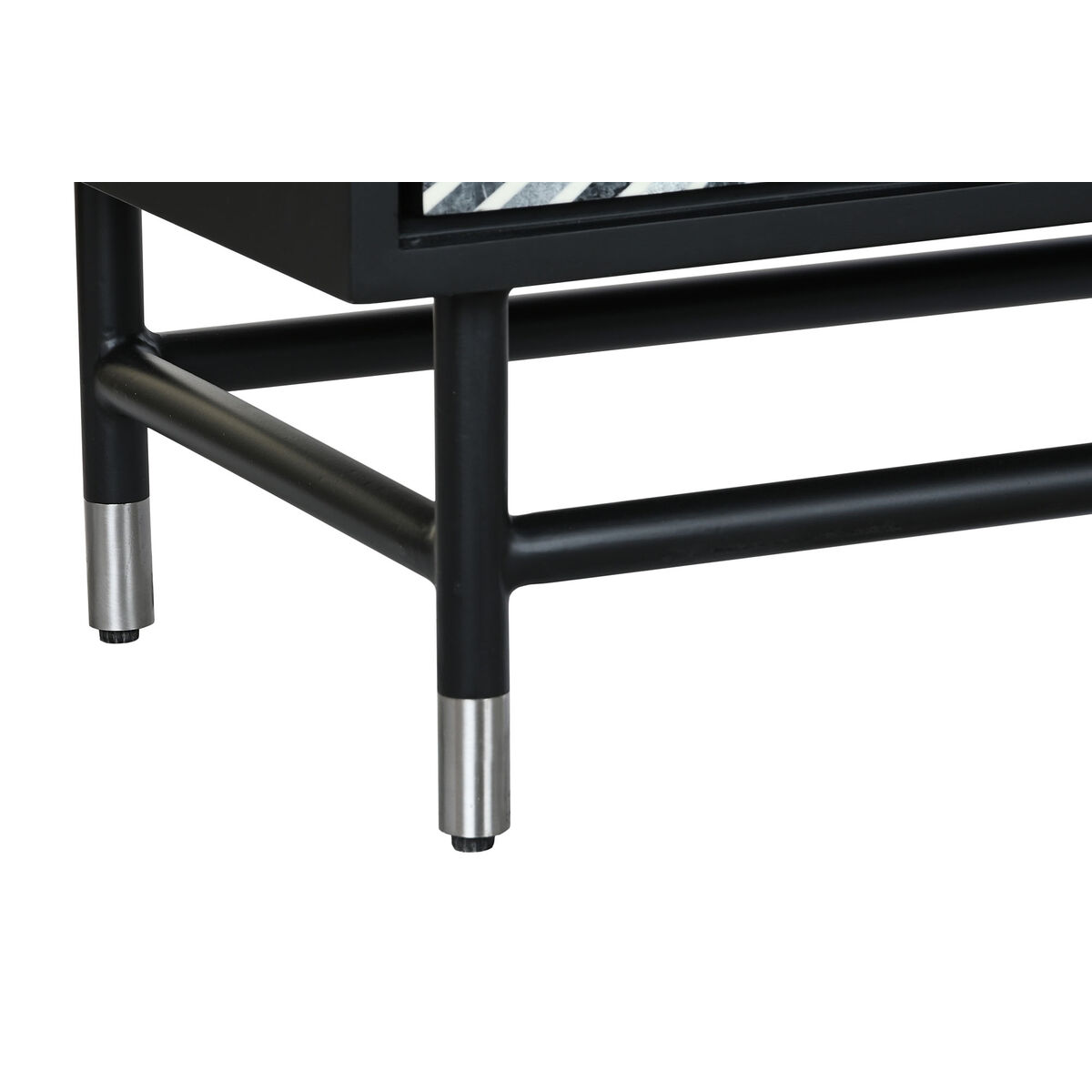 Устройство DKD Home Decor 160 x 40 x 80 cm Чёрный Серый Белый Кость Смола Деревянный MDF-4