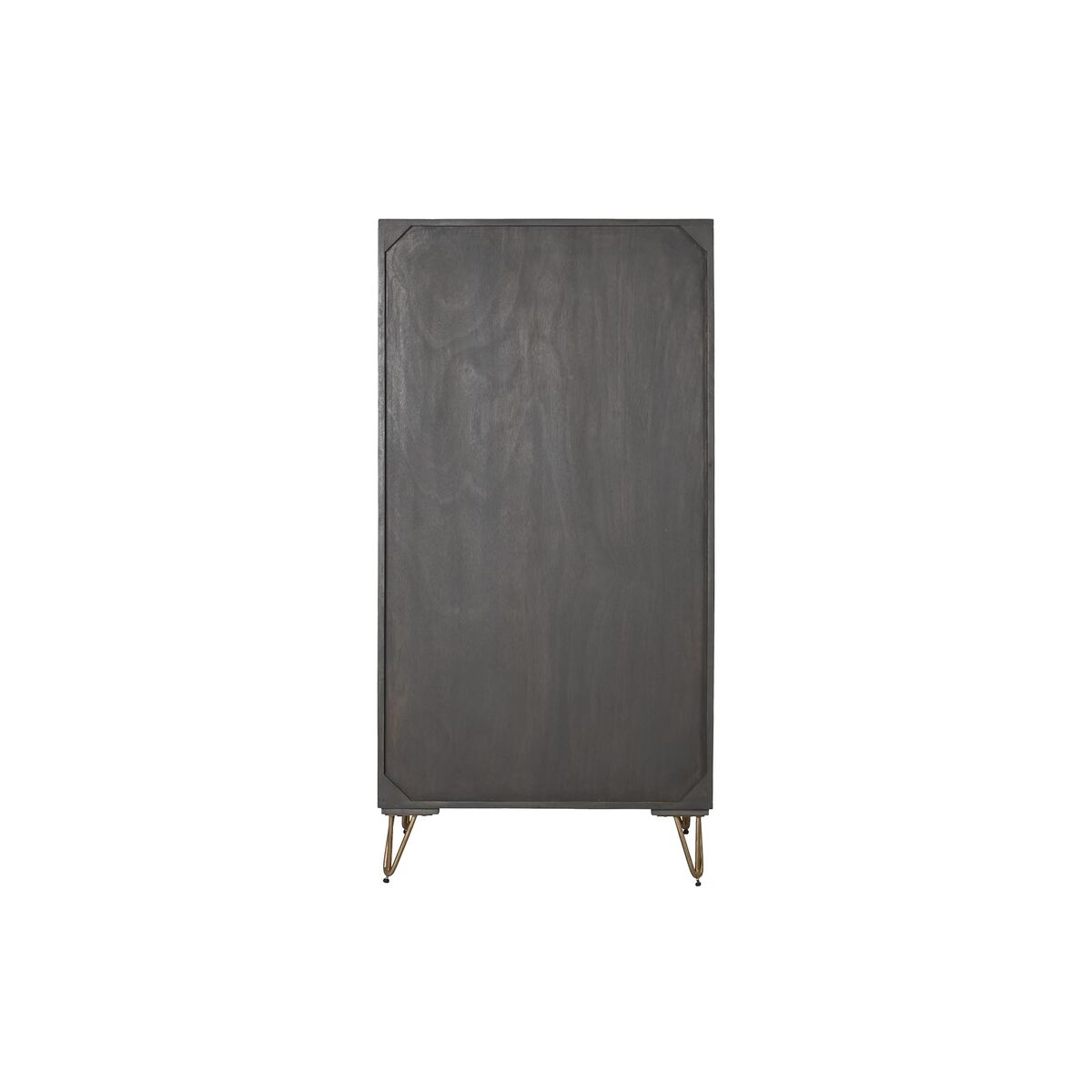 Schrank DKD Home Dekor Braun Metall Holz Mango 70 x 45 x 142 cm-2