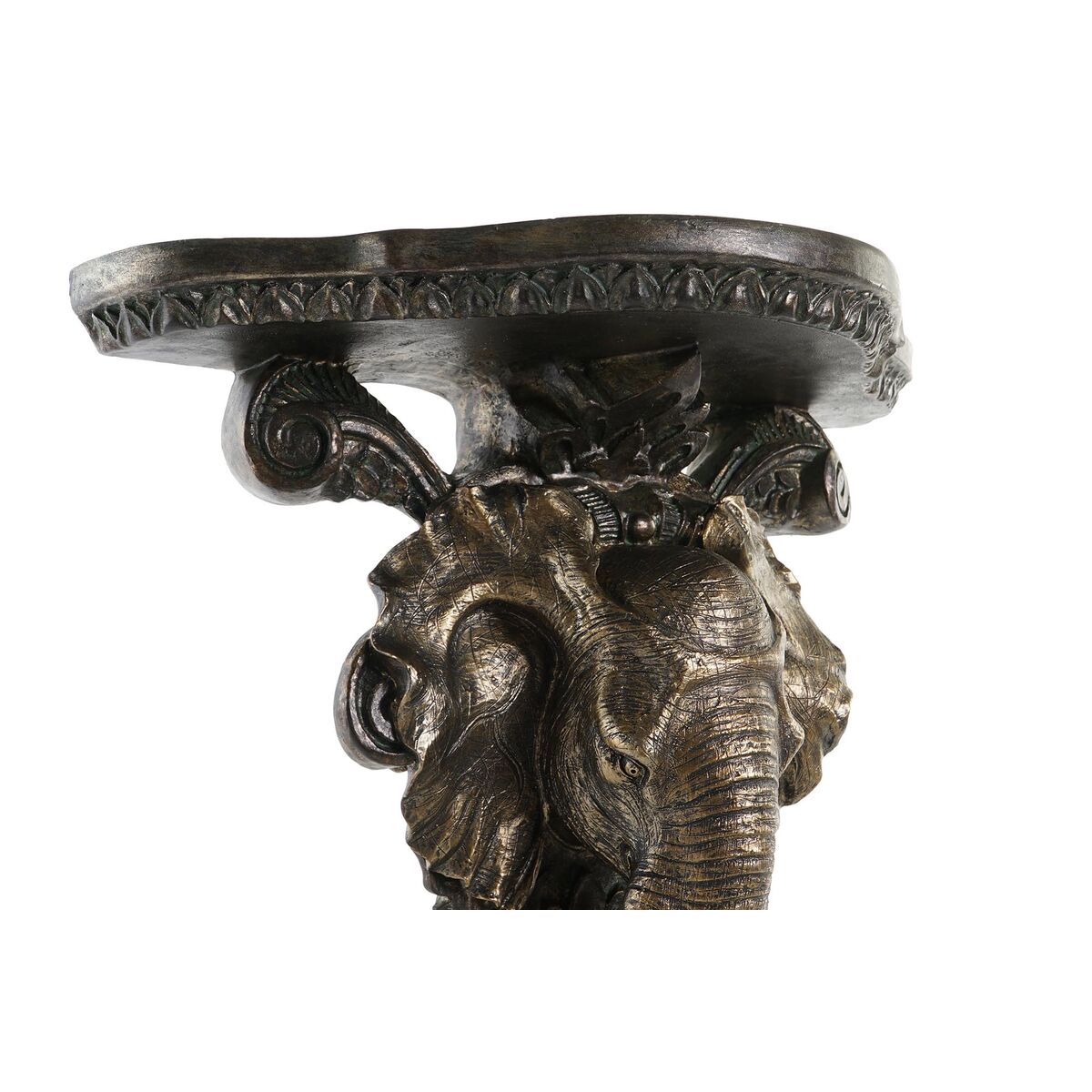 رفوف DKD ديكور منزلي راتنج مذهب الفيل (36. 5 × 16. 5 × 36 سم)-2