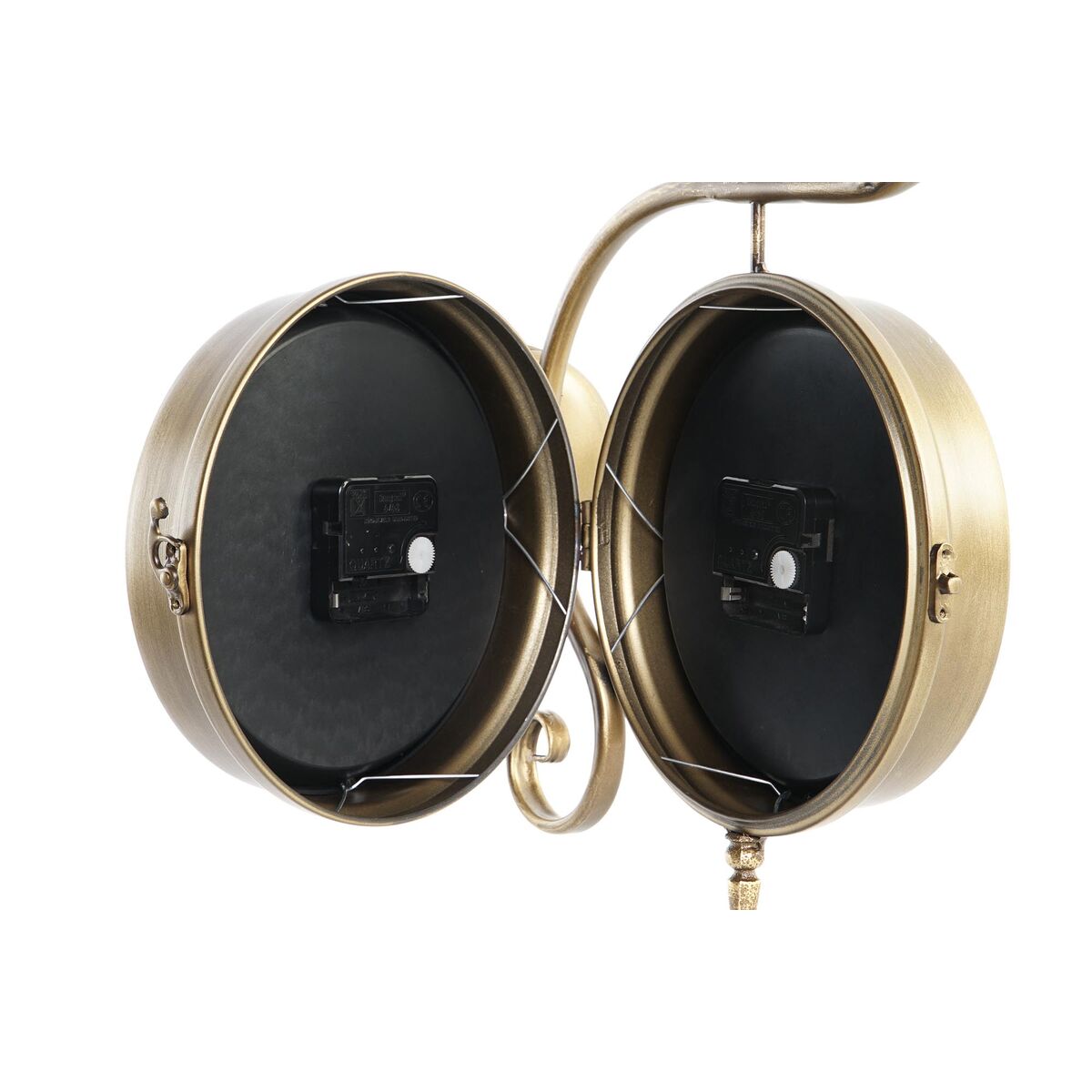 Настенное часы DKD Home Decor Станция 29 x 10 x 39,5 cm Железо Vintage (2 штук)-6