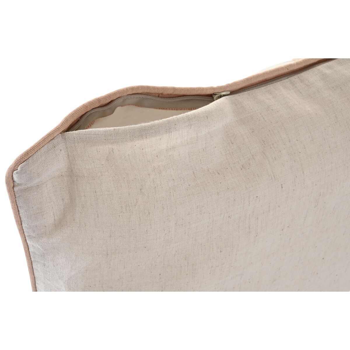 Kissen DKD Home Decor 60 x 15 x 40 cm 60 x 1 x 40 cm Beige Aluminium traditionell-3