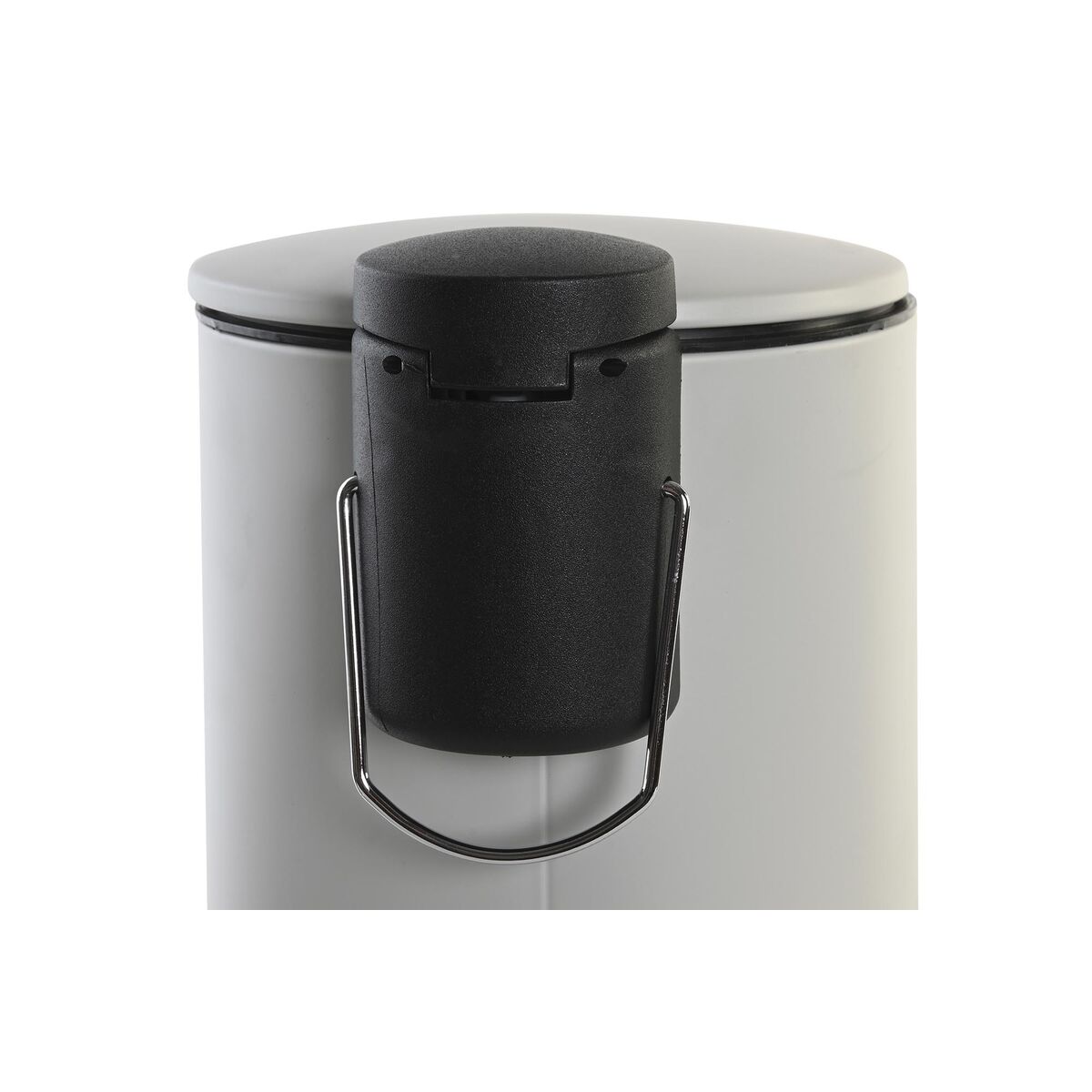 带踏板的垃圾桶DKD Home Decor浅灰色深灰色Shabby Chic 3 L （2件）-2