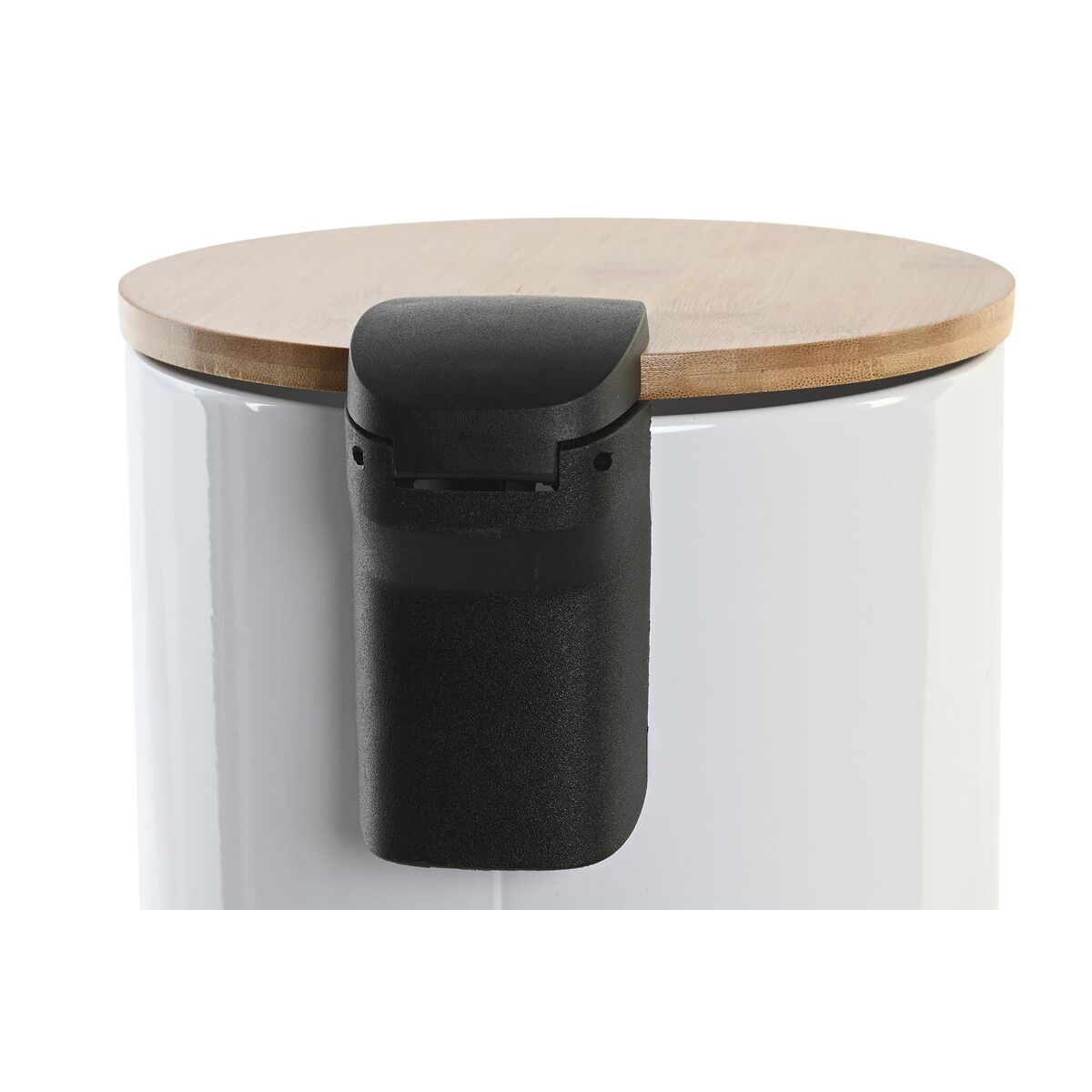 带踏板的垃圾桶DKD Home Decor Natural White 3 L East-2