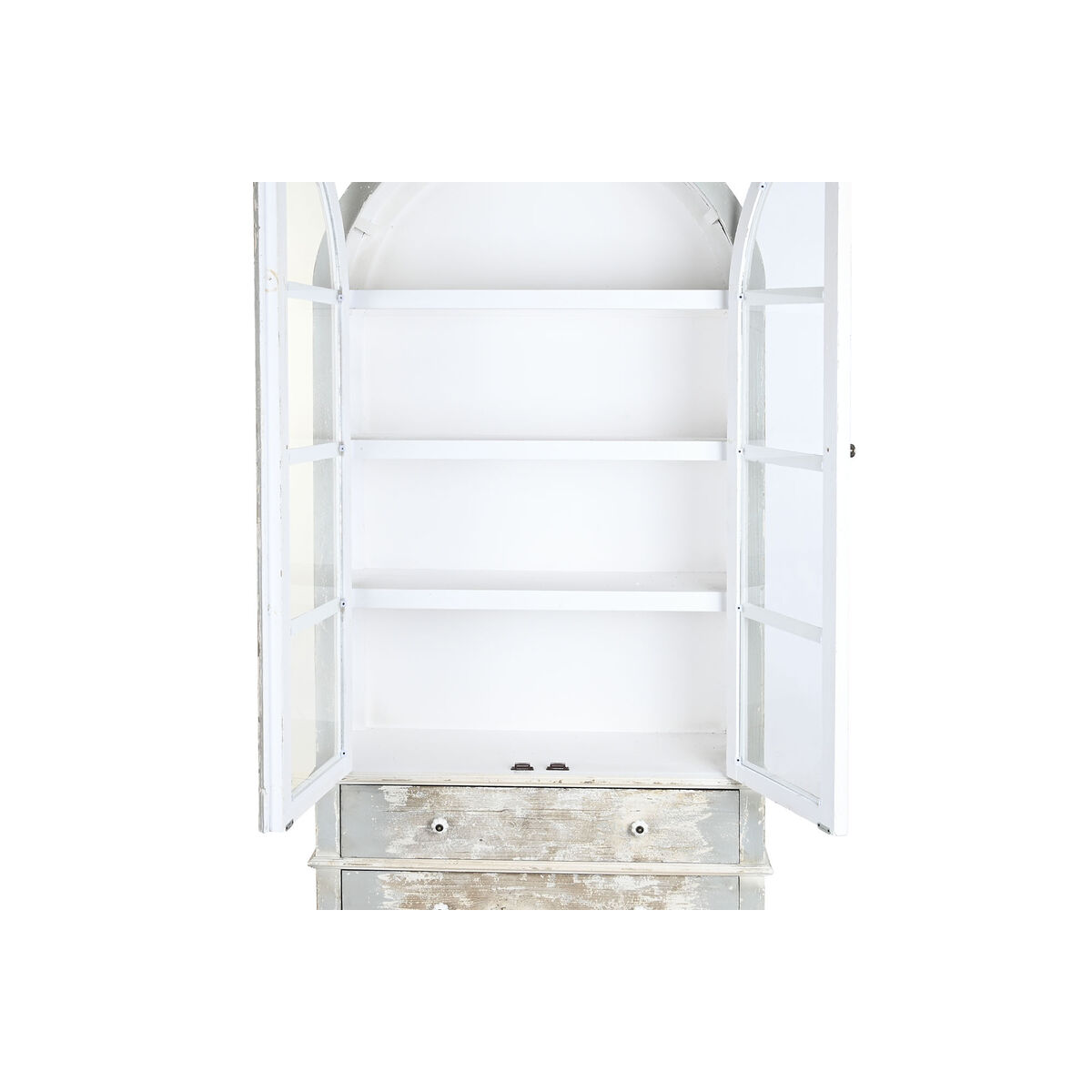 Дисплей-стенд DKD Home Decor 95 x 41 x 200 cm 95 x 41 x 198 cm Ель Стеклянный-3