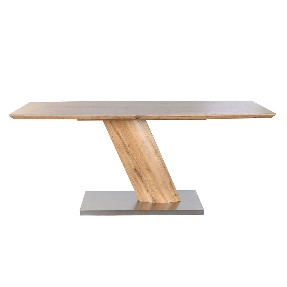 Обеденный стол DKD Home Decor Коричневый Сталь Деревянный MDF 180 x 80 x 76 cm-2