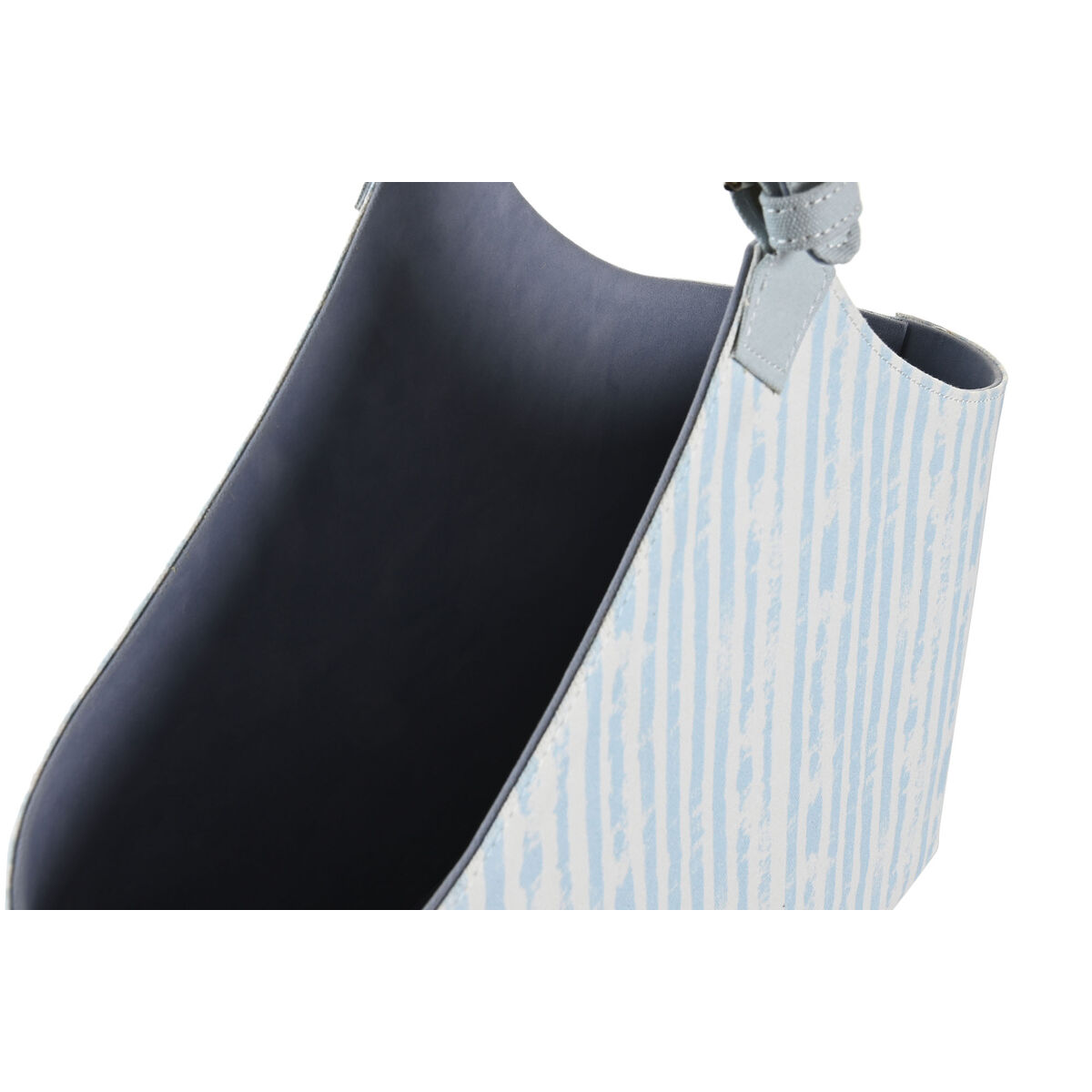 Полка для журналов DKD Home Decor 49 x 17 x 45 cm Синий Белый Средиземноморье-2