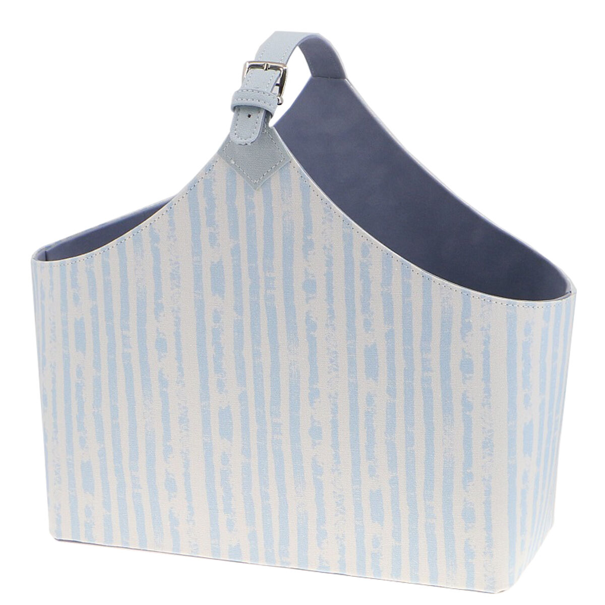 Полка для журналов DKD Home Decor 49 x 17 x 45 cm Синий Белый Средиземноморье-3