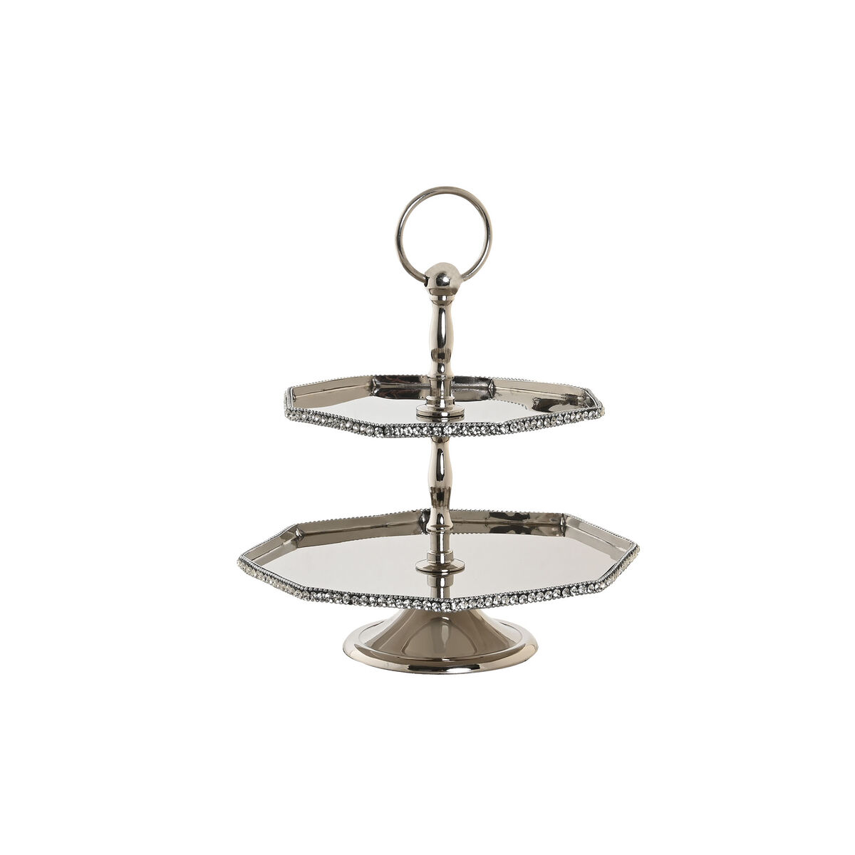 Декор для центра стола DKD Home Decor Серебристый 23 x 23 x 22 cm