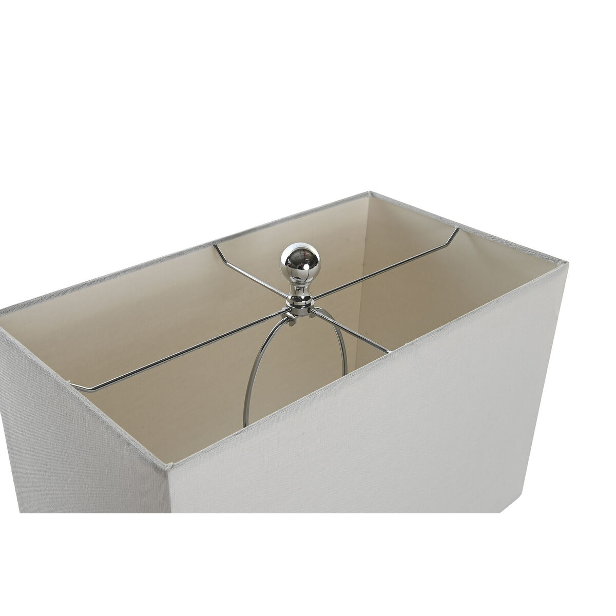 टेबल लैंप डीकेडी होम डेकोर 40 x 23 x 62 सेमी ग्रे व्हाइट 220 वी ऐक्रेलिक 60 डब्ल्यू-5