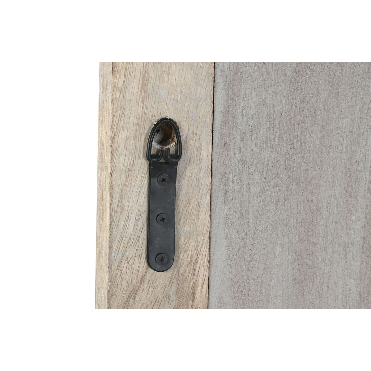 Настенное зеркало DKD Home Decor 44 x 3 x 150 cm Стеклянный Коричневый Белый Древесина манго Индиец Деревянный MDF Маринованный-2