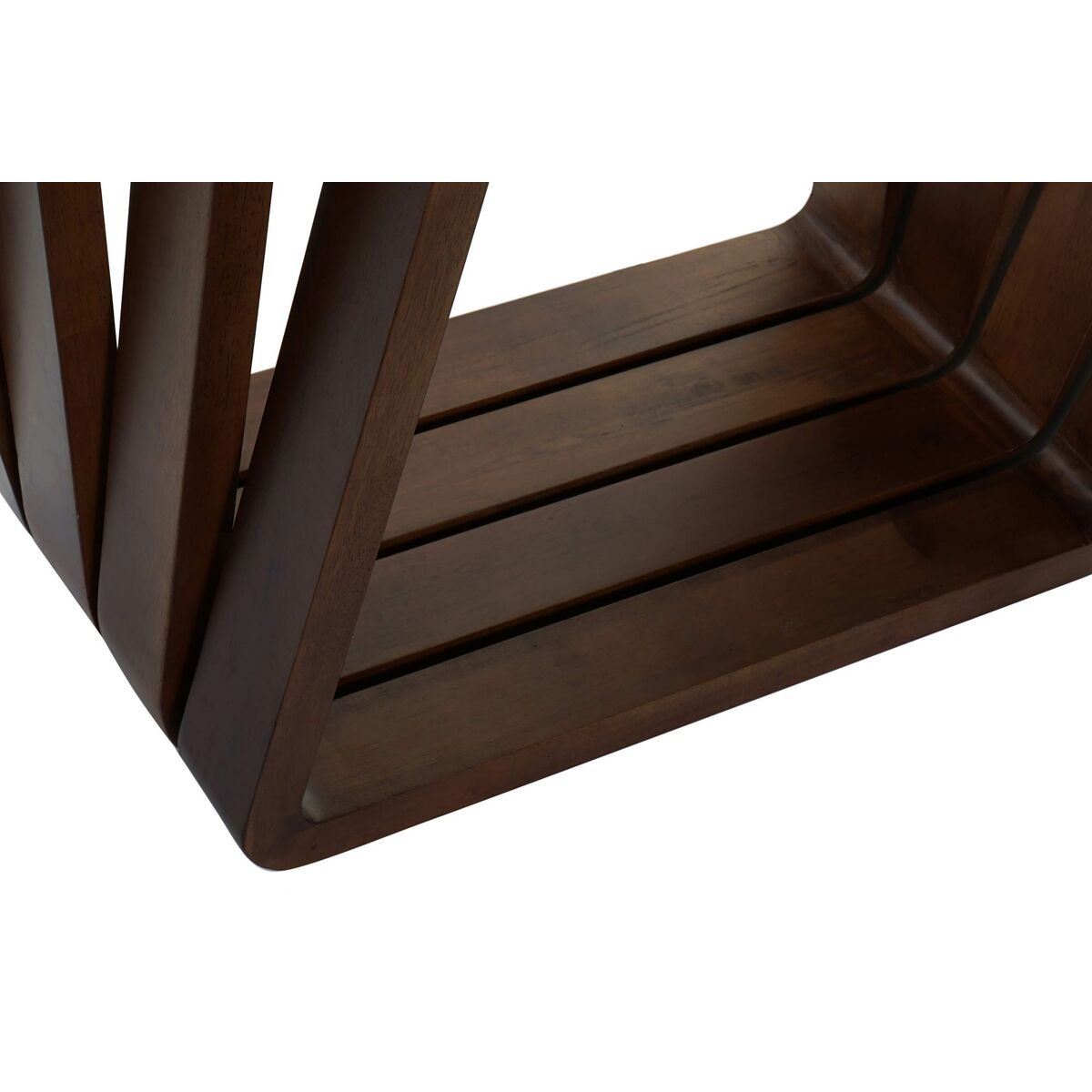 Консол DKD Home Decor Brown шаффоф шиша 145 x 45 x 75 см-3