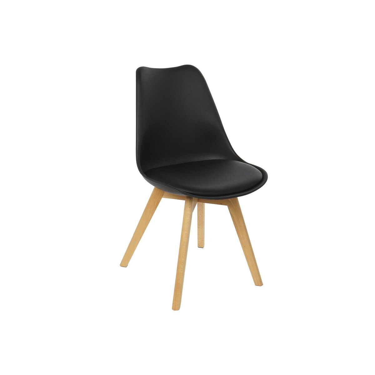 Chair DKD Home Decor Black 48 x 56 x 83 cm-2