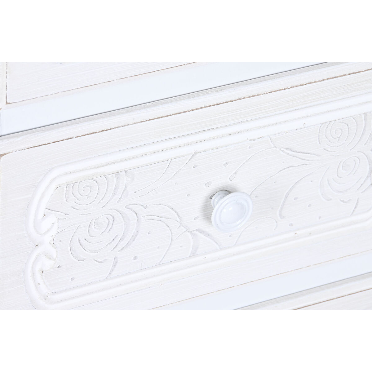 Тумба с ящиками DKD Home Decor Белый Деревянный Деревянный MDF романтик 40 x 36 x 100 cm 40 x 34 x 100 cm-4