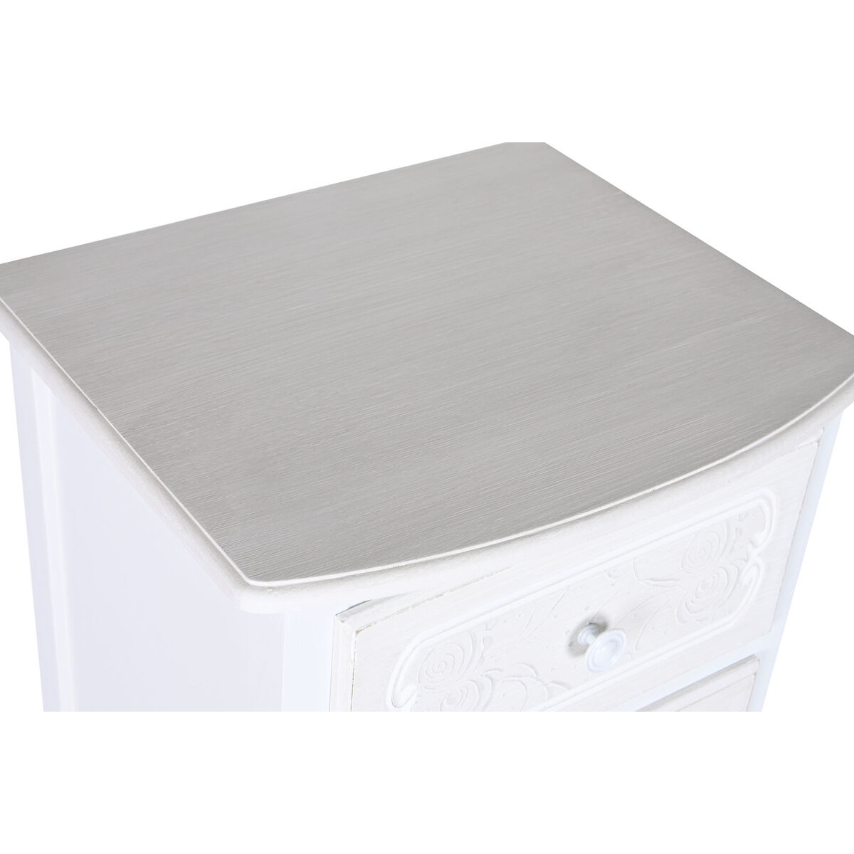 Тумба с ящиками DKD Home Decor Белый Деревянный Деревянный MDF романтик 40 x 36 x 100 cm 40 x 34 x 100 cm-6