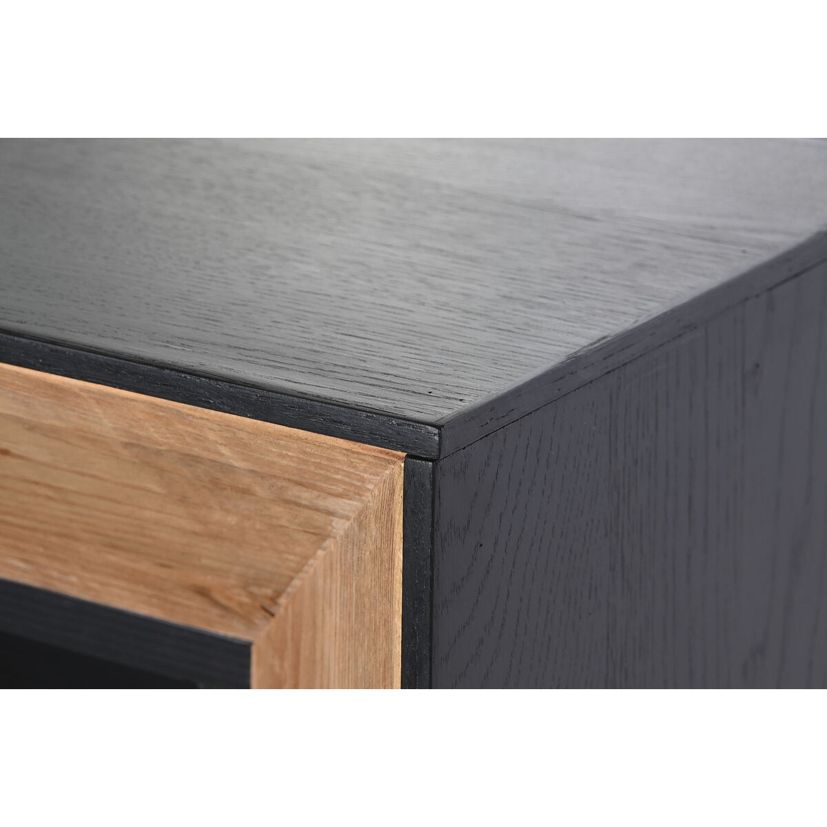 Device DKD Home Decor Brown Black Pine Recycled Wood 182 x 50 x 107-6