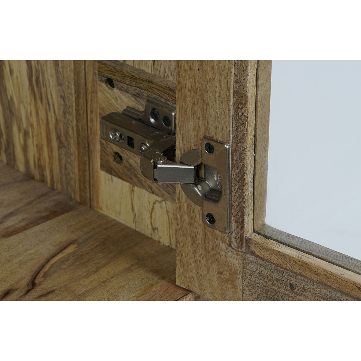 Дисплей-стенд DKD Home Decor Стеклянный Древесина манго 90 x 40 x 190 cm-6