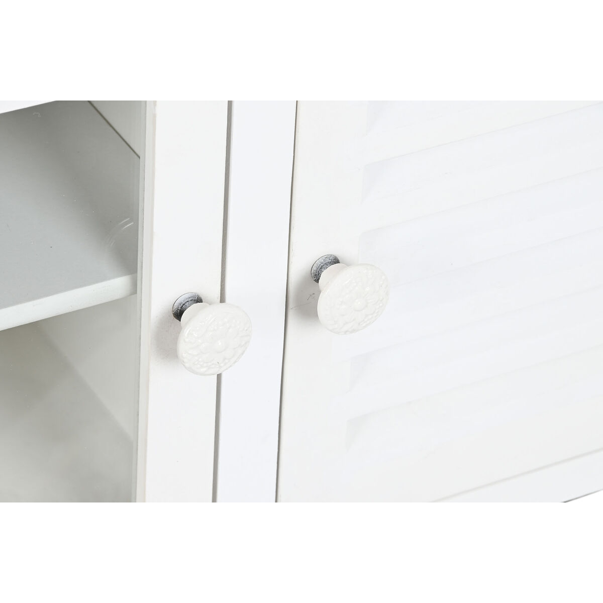 TV cabinet DKD Home Decor Spruce White Wooden MDF 120 x 40 x 45 cm-4