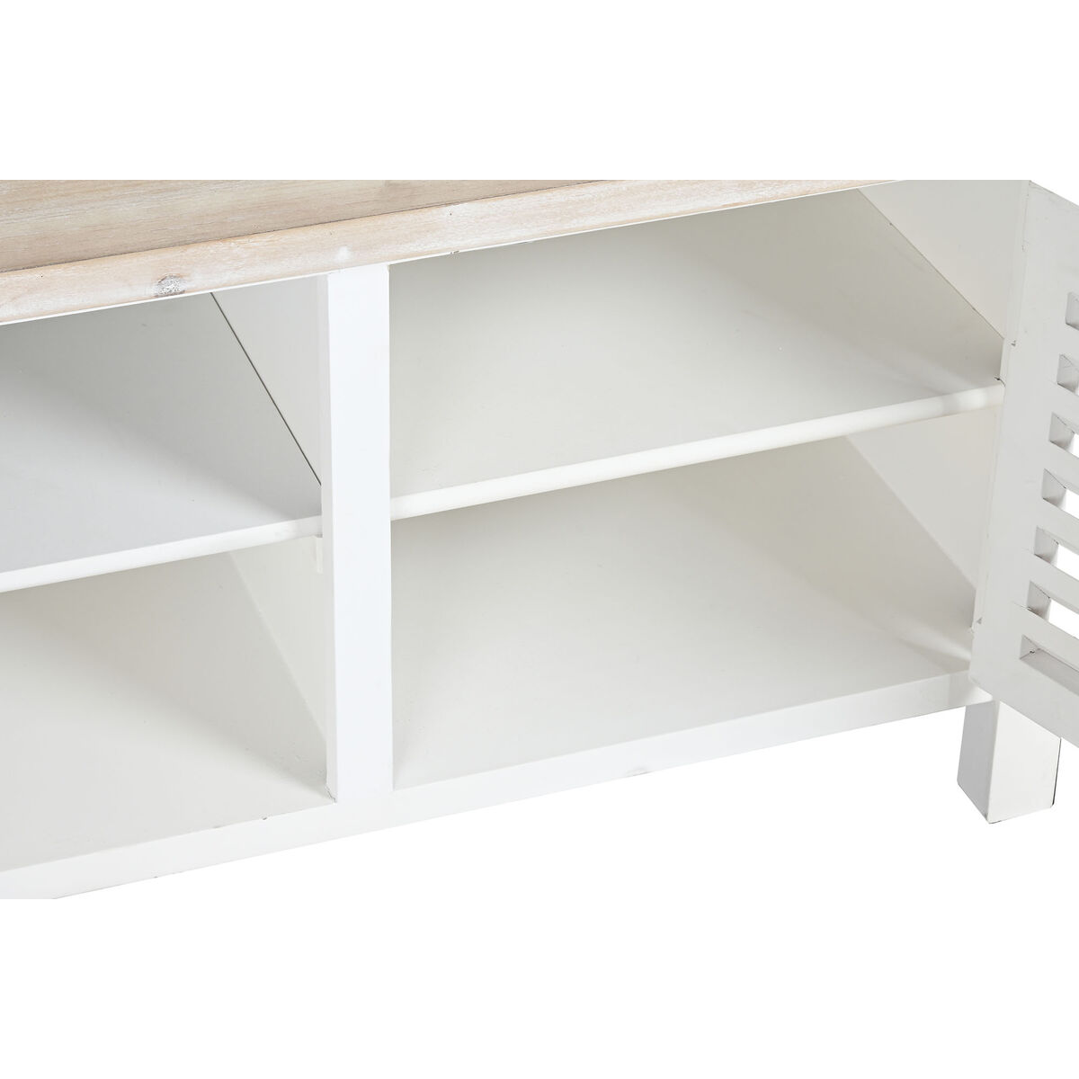 TV cabinet DKD Home Decor Spruce White Wooden MDF 120 x 40 x 45 cm-6