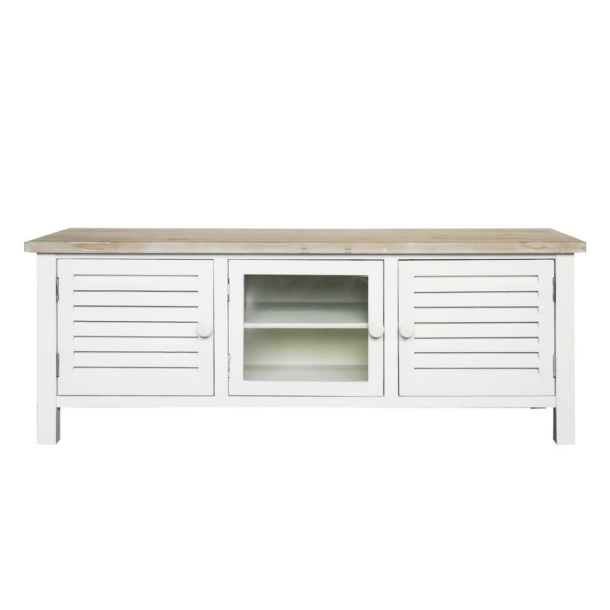 TV cabinet DKD Home Decor Spruce White Wooden MDF 120 x 40 x 45 cm-8