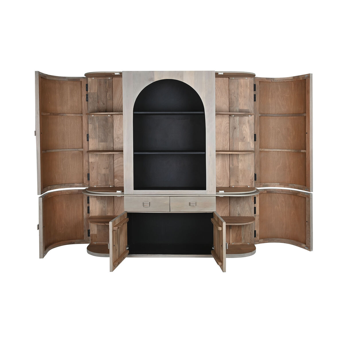 Дисплей-стенд DKD Home Decor 177 x 40 x 180 cm Стеклянный-7