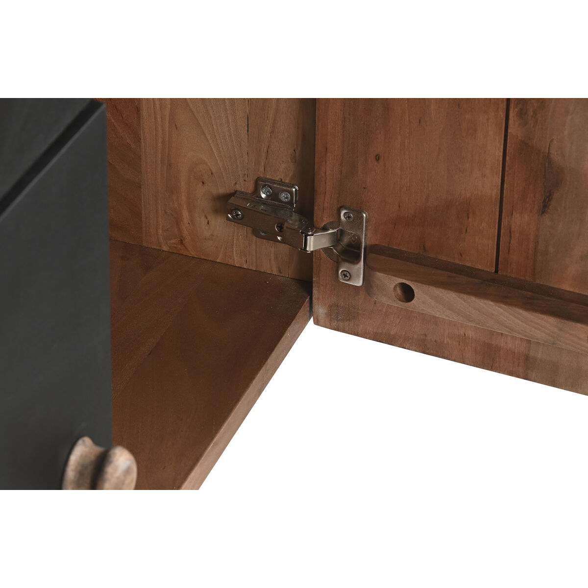 Устройство DKD Home Decor 177 x 38 x 75 cm Натуральный Чёрный Деревянный-6