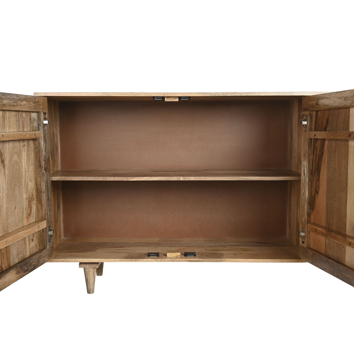 Device DKD Home Decor Natural White Mango Wood (160 x 40 x 85 cm)-5