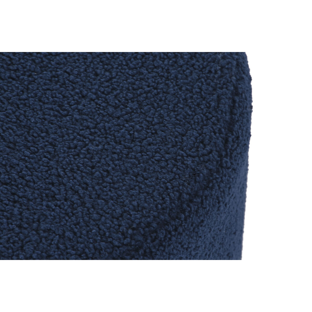 Supporto per i piedi DKD Home Decor Velure blu 55 x 55 x 40 cm-4