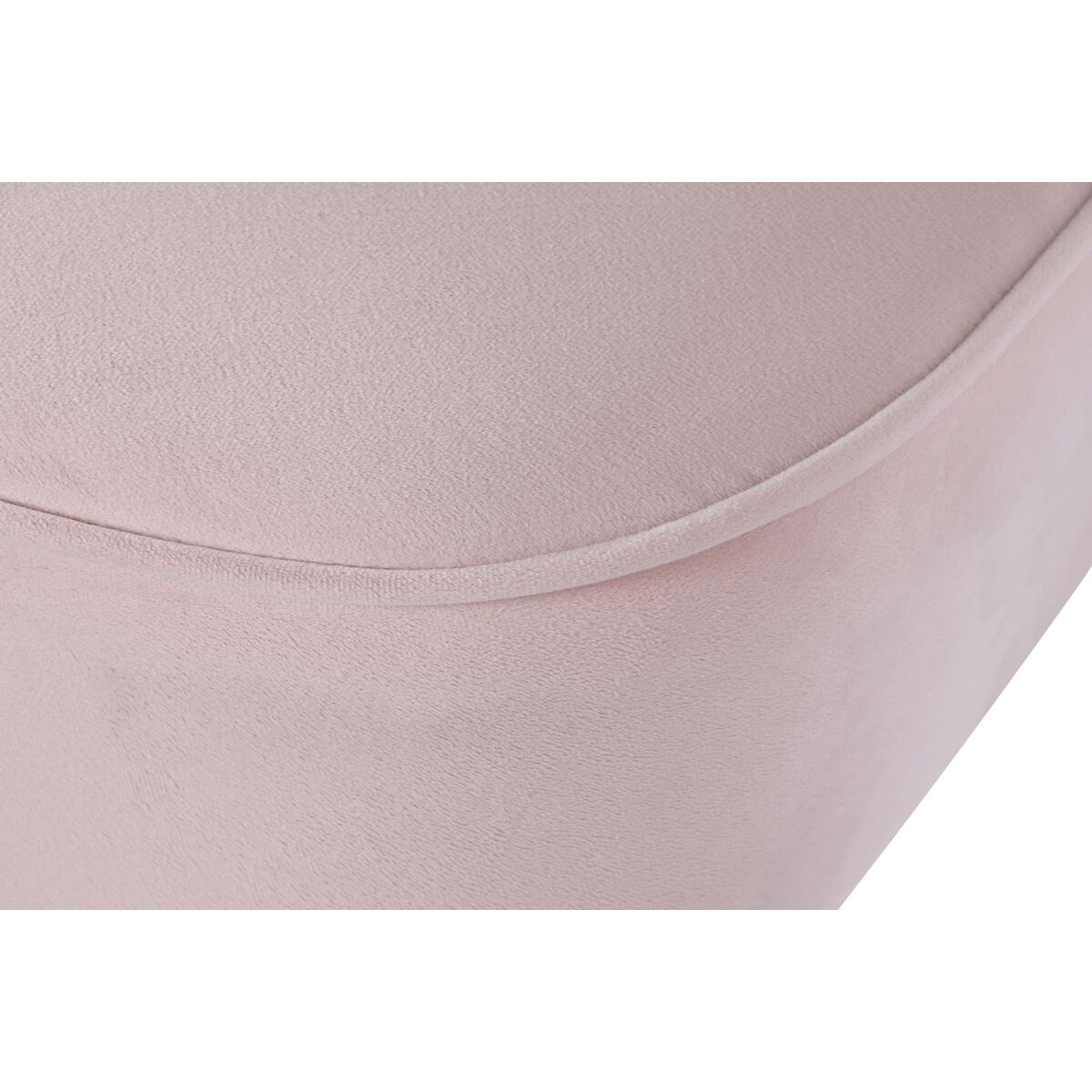 Сиденье DKD Home Decor Чёрный Светло Pозовый Деревянный 60 x 70 x 78 cm-3