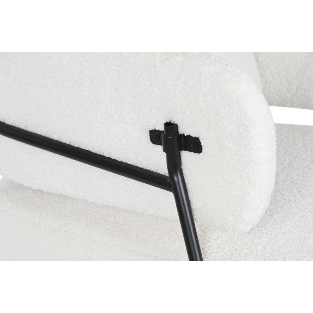 Сиденье DKD Home Decor Белый полиэстер Металл 70 x 67 x 86 cm-3